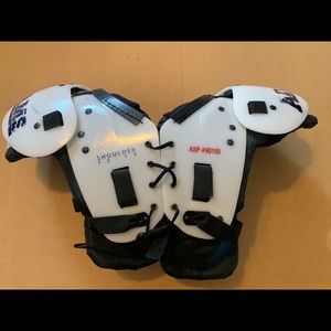 Adams shoulder pads football